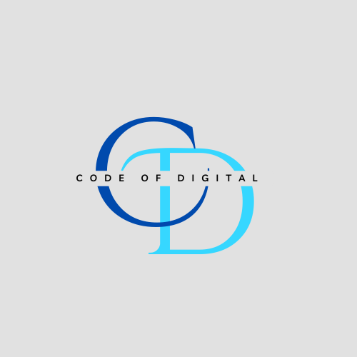 Logo Code of digital